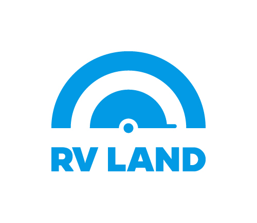 Дополнительная синяя версия логотипа RV Land