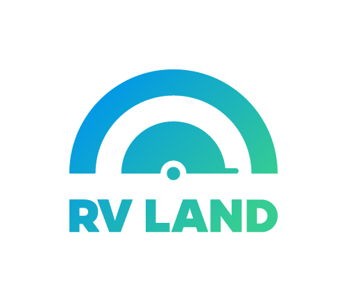 Основной логотип RV Land с градиентом