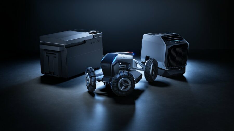 Портативный холодильник Glacier, кондиционер Wave 2 и робот-газонокосилка Blade