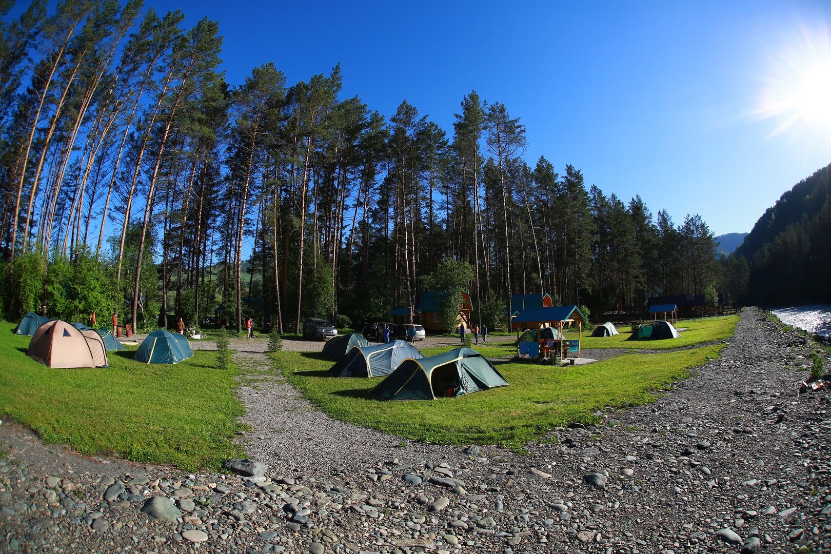 Палаточный лагерь Алтай