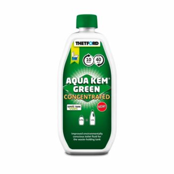Aqua Kem, зеленая жидкость для туалетов