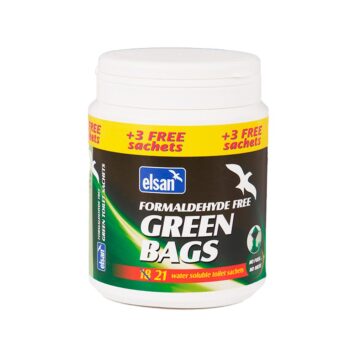 Elsan Green Bags, зеленые капсулы