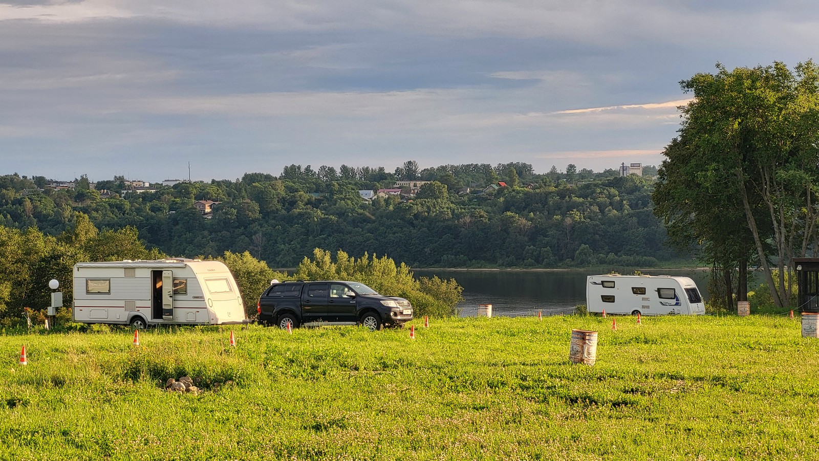 Марьино Поле — уникальный кемпинг на берегу Волги