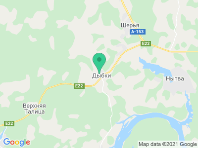 Карта База отдыха «Уральская вотчина»