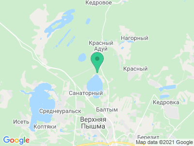 Карта Загородный клуб «Шишки»