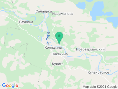 Карта Горячий источник "Советский"