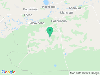 Карта Туристический комплекс «Южное»