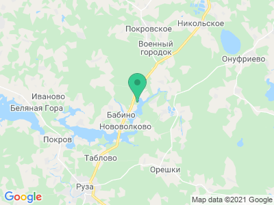 Карта Пансионат «Парус»