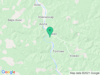 Карта Туристический комплекс «Лес и Горы»