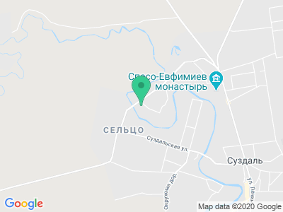 Карта ГТК Суздаль