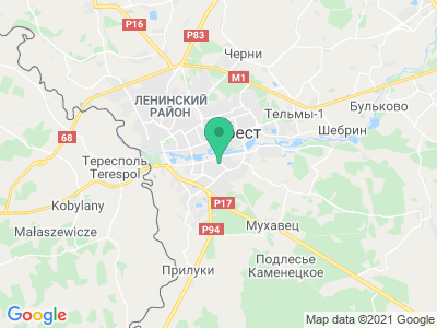 Карта Мотель-кемпинг «Старый город»