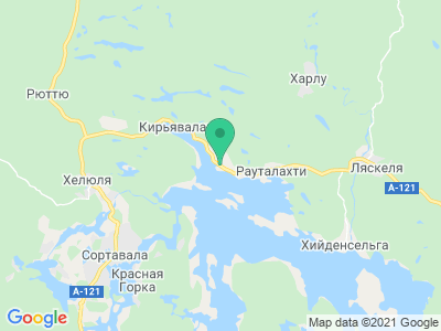 Карта Кемпинг «Приладожье»