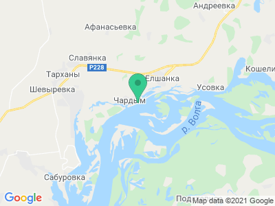Карта База отдыха «Чардым-Дубрава»