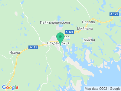 Карта База отдыха «Ладога-Марина»