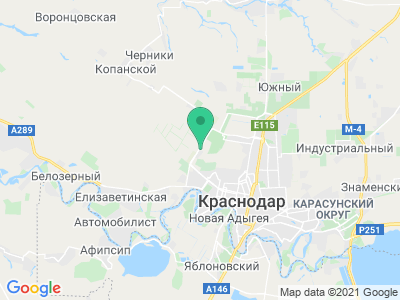 Схема проезда Campsharing (Краснодар)