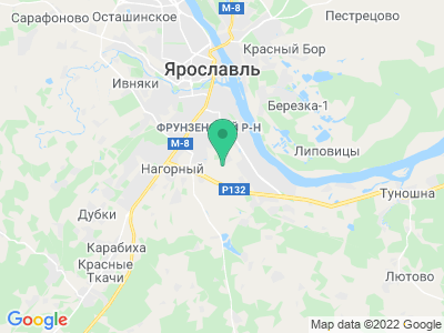 Карта Отель "Ярославское подворье"