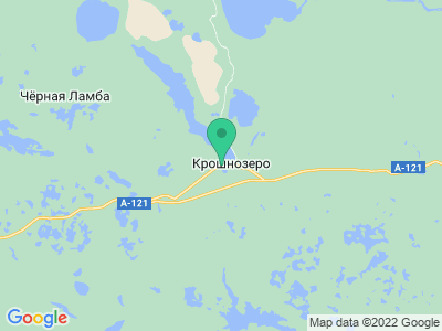 Карта Гостевой комплекс «Крошнозеро»