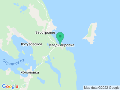 Карта Кемпинг в отеле «Владимировский»