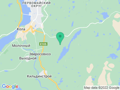 Карта Парк активного отдыха «Северное Сияние»