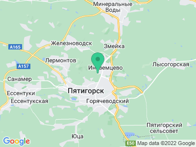 Карта Парковка в Иноземцево