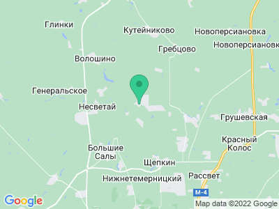 Карта Глэмпинг «В поле»