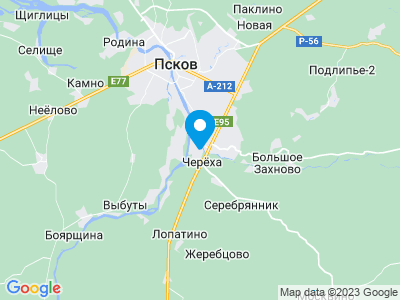 Карта Парк-отель «Черёхин»