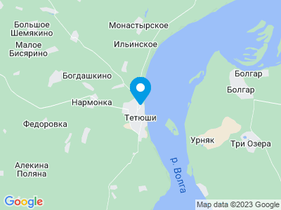 Карта Кемпинг «Волжские Холмы»