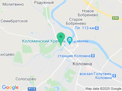 Карта Кемпинг "У Кремля"