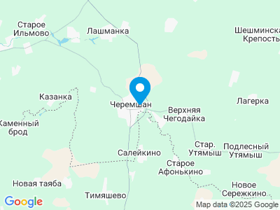 Карта Автокемпинг «Черемшан»