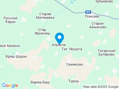 Карта Кемпинг Атрякле