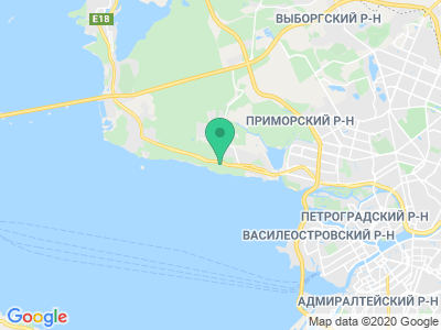 Карта Кемпинг Ольгино