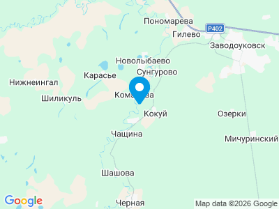 Карта Зона отдыха «Берёзовка»