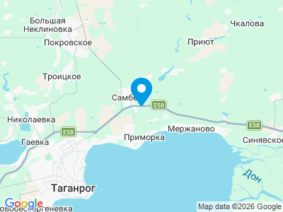 Карта Кемпинг «Любополюшко»