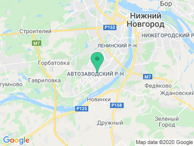Карта Гостиница «Волна»