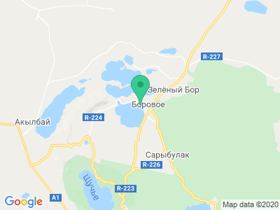 Карта Триумф Тревел Бурабай