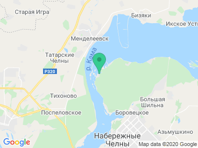 Карта База отдыха Радуга